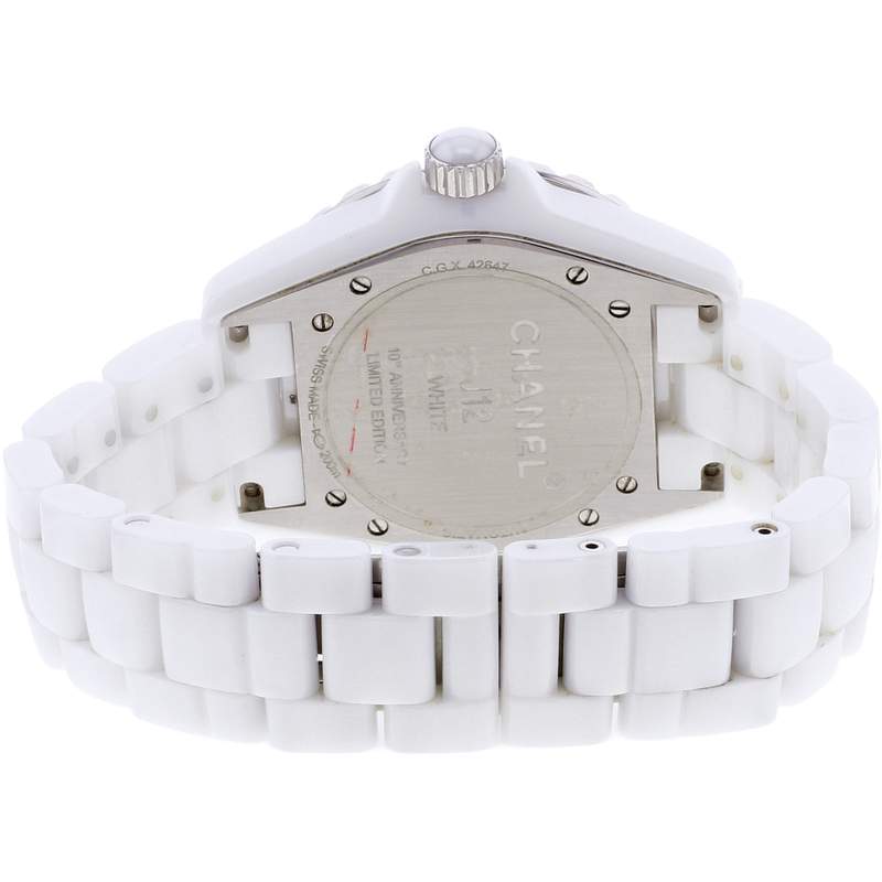 Montre d'occasion CHANEL J12 Phantom 38 mm mixte automatique bracelet céramique - vue 3