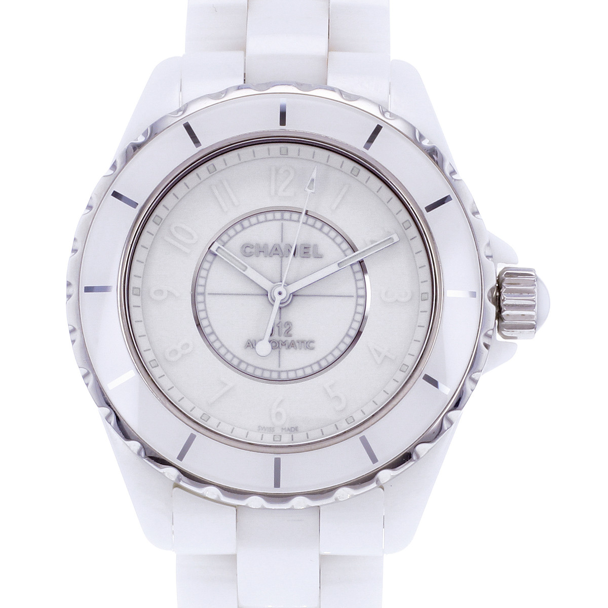 Montre d'occasion CHANEL J12 Phantom 38 mm mixte automatique bracelet céramique - vue D1