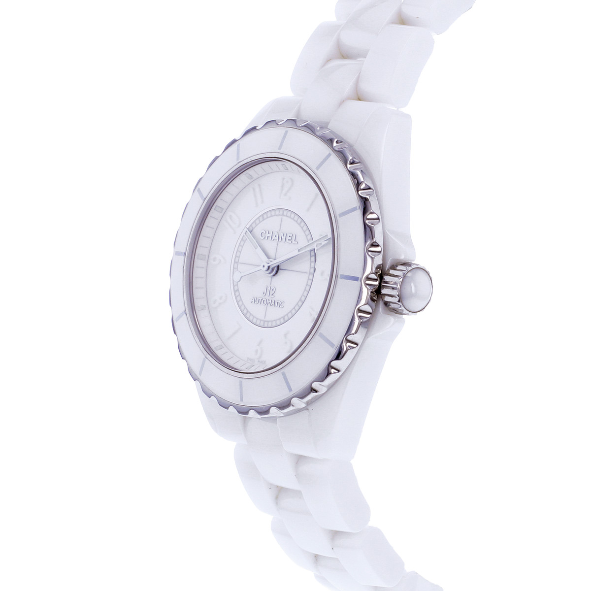 Montre d'occasion CHANEL J12 Phantom 38 mm mixte automatique bracelet céramique - vue D2
