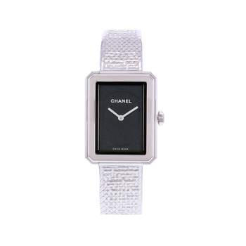 Montre d'occasion CHANEL Boy-Friend Moyen Modèle femme quartz bracelet acier