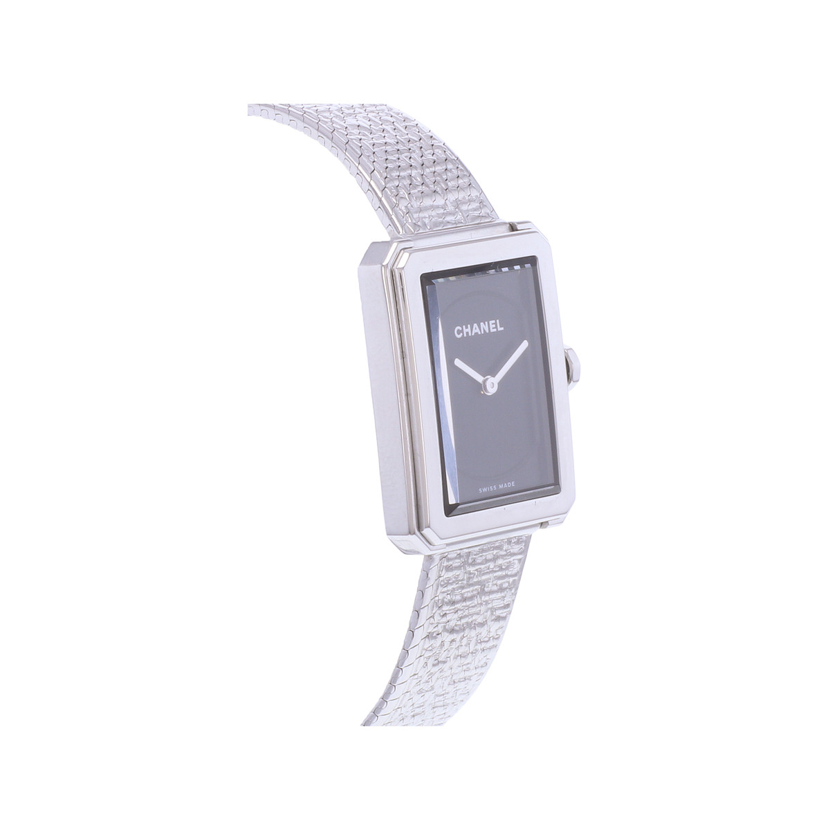 Montre d'occasion CHANEL Boy-Friend Moyen Modèle femme quartz bracelet acier - vue 2