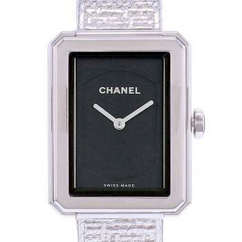 Montre d'occasion CHANEL Boy-Friend Moyen Modèle femme quartz bracelet acier