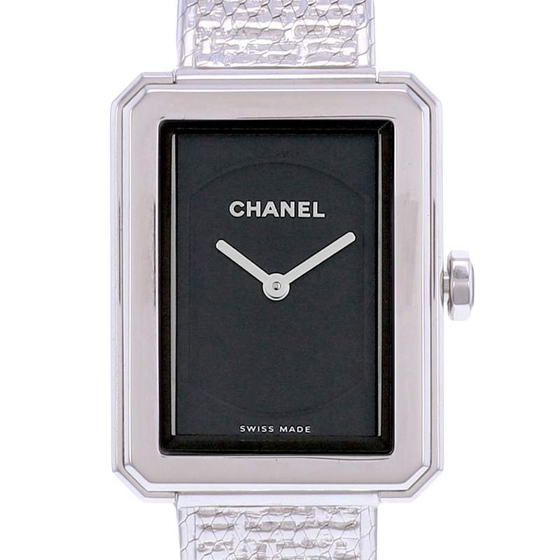Montre d'occasion CHANEL Boy-Friend Moyen Modèle femme quartz bracelet acier - vue D1