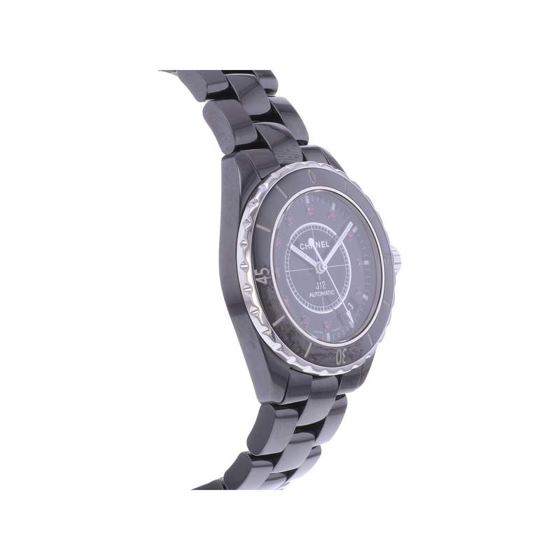 Montre d'occasion CHANEL J12 38 mm Rubis femme automatique bracelet céramique - vue 2