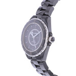 Montre d'occasion CHANEL J12 38 mm Rubis femme automatique bracelet céramique - vue D2