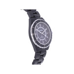 Montre d'occasion CHANEL J12 42 mm homme automatique bracelet céramique - vue 2