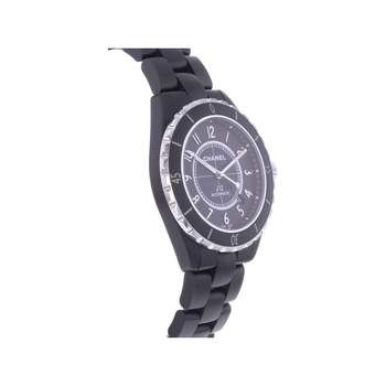 Montre d'occasion CHANEL J12 42 mm homme automatique bracelet céramique