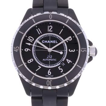 Montre d'occasion CHANEL J12 42 mm homme automatique bracelet céramique