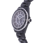 Montre d'occasion CHANEL J12 42 mm homme automatique bracelet céramique - vue D2