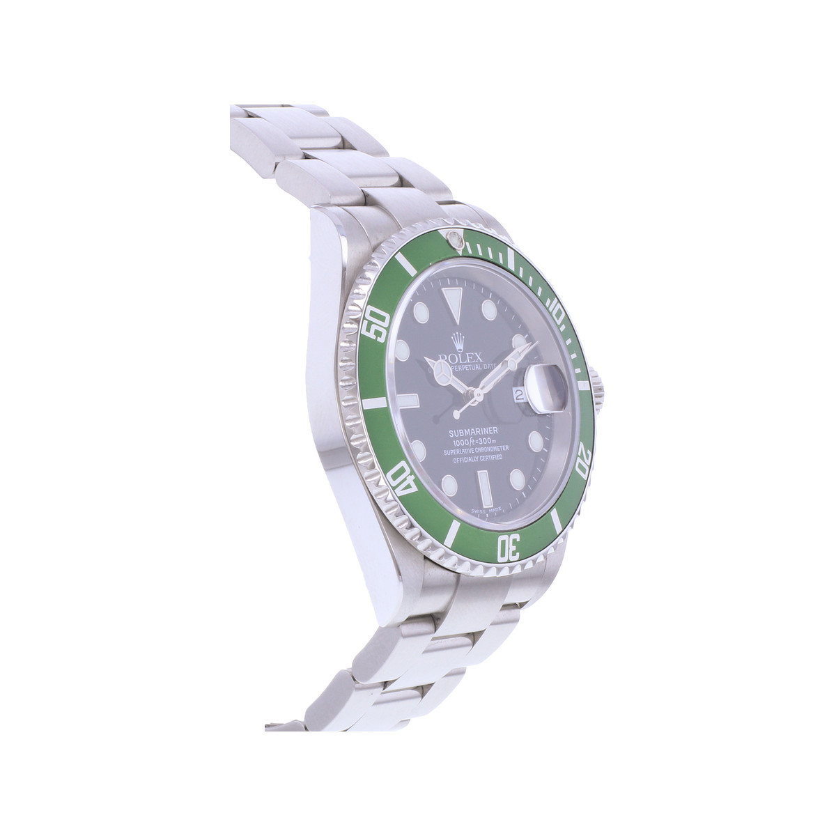 Montre d'occasion ROLEX Submariner Date 50ème anniversaire homme mouvement automatique certifié (cosc) bracelet acier - vue 2