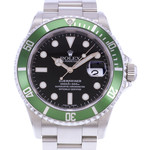Montre d'occasion ROLEX Submariner Date 50ème anniversaire homme mouvement automatique certifié (cosc) bracelet acier - vue D1