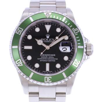Montre d'occasion ROLEX Submariner Date 50ème anniversaire homme mouvement automatique certifié (cosc) bracelet acier