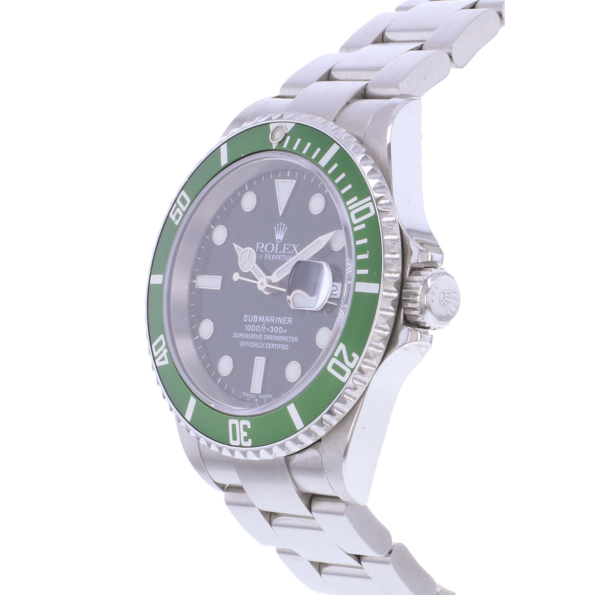 Montre d'occasion ROLEX Submariner Date 50ème anniversaire homme mouvement automatique certifié (cosc) bracelet acier - vue D2