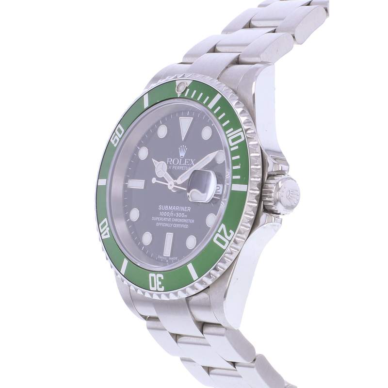 Montre d'occasion ROLEX Submariner Date 50ème anniversaire homme mouvement automatique certifié (cosc) bracelet acier - vue D2