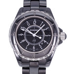 Montre d'occasion CHANEL J12 33 mm femme quartz bracelet céramique - vue D1