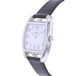 Montre d'occasion HERMES Cape Cod Tonneau mixte quartz bracelet cuir cresus - vue D2