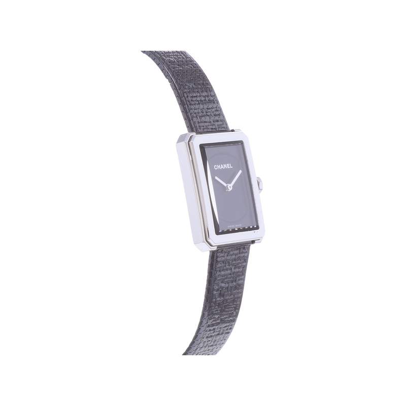 Montre d'occasion CHANEL Boy-Friend Petit Modèle femme quartz bracelet acier - vue 2