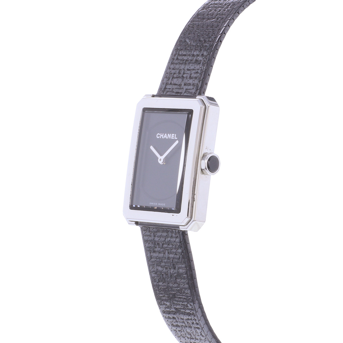 Montre d'occasion CHANEL Boy-Friend Petit Modèle femme quartz bracelet acier - vue D2