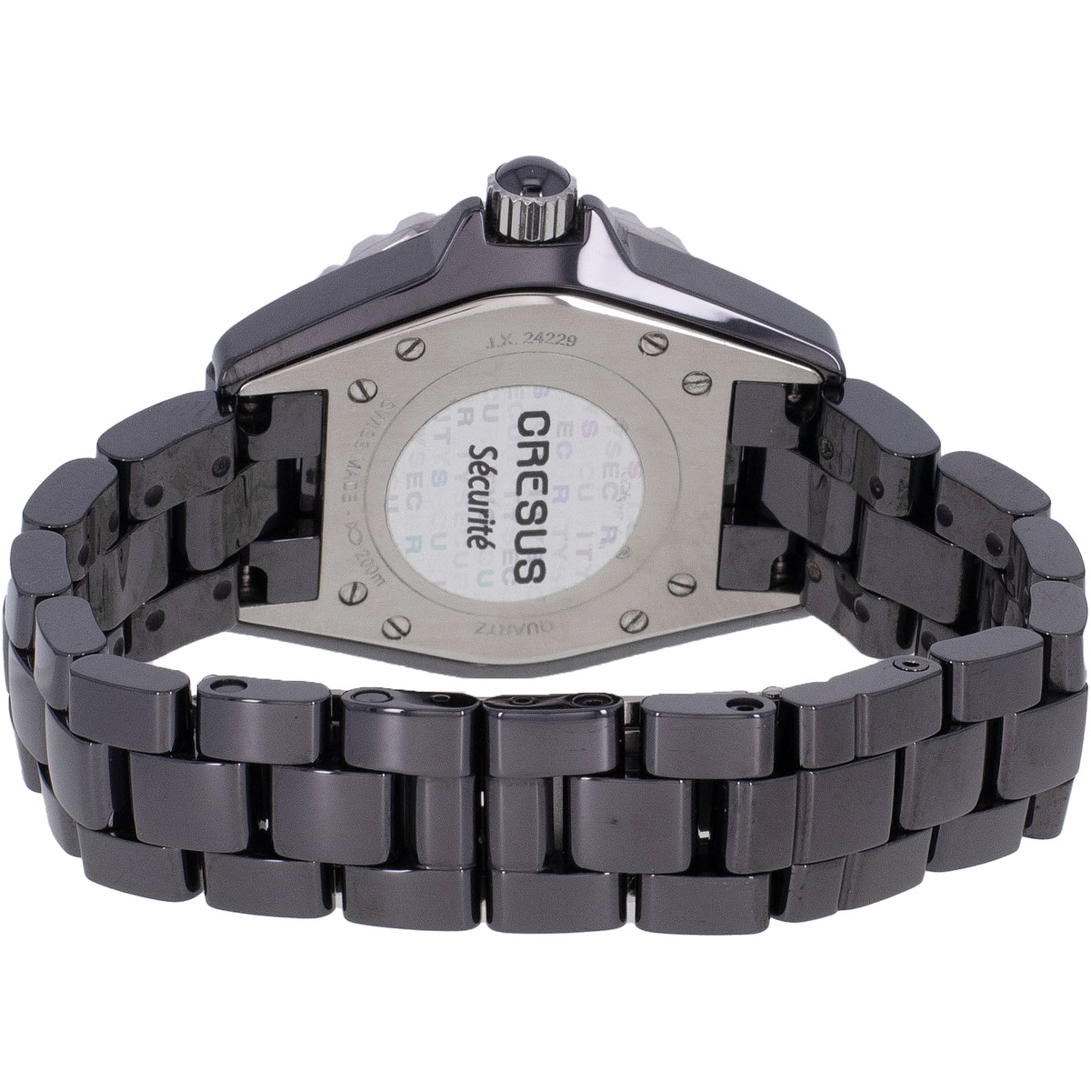 Montre d'occasion CHANEL J12 33 mm femme quartz bracelet céramique - vue 3