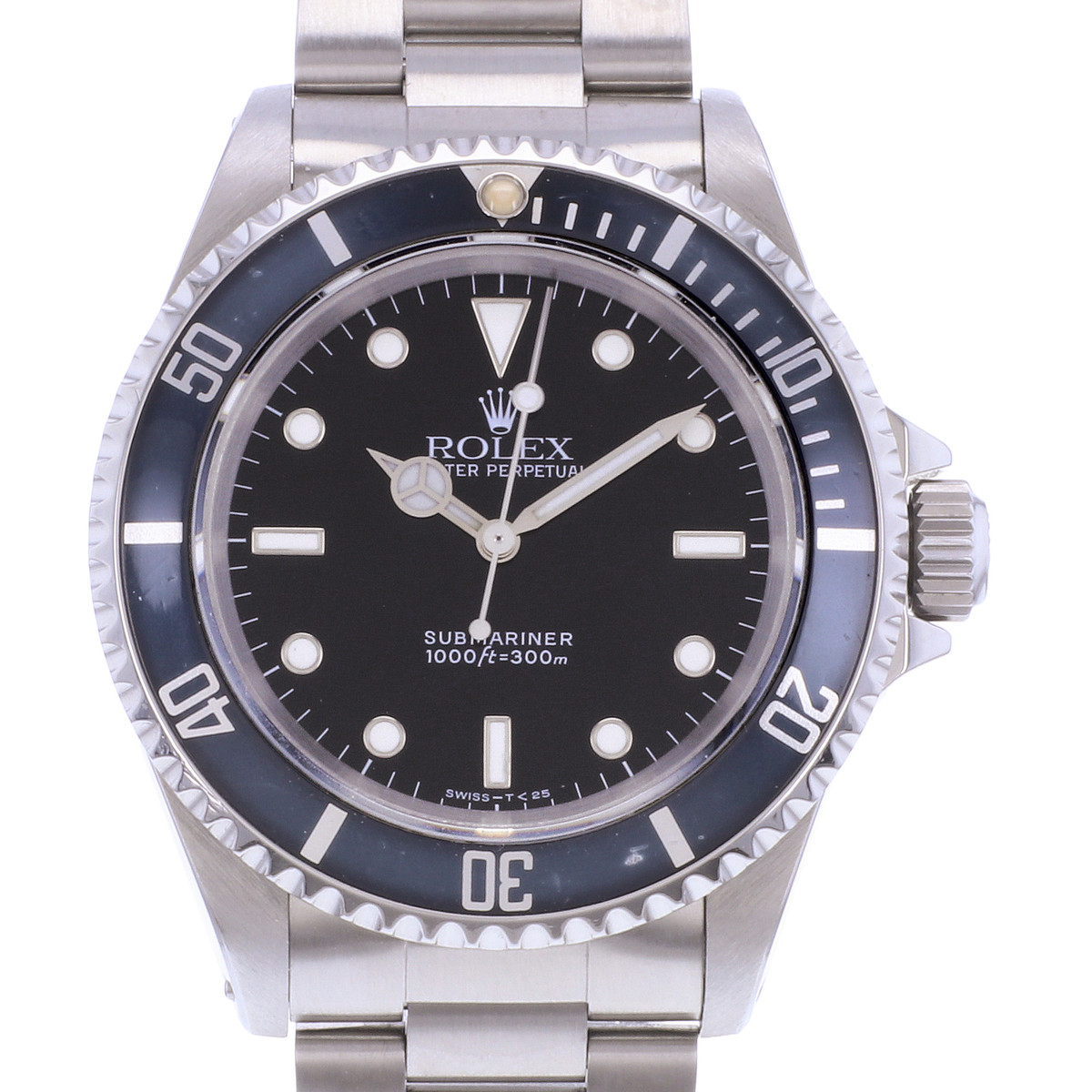 Montre d'occasion ROLEX Submariner homme automatique bracelet acier - vue D1