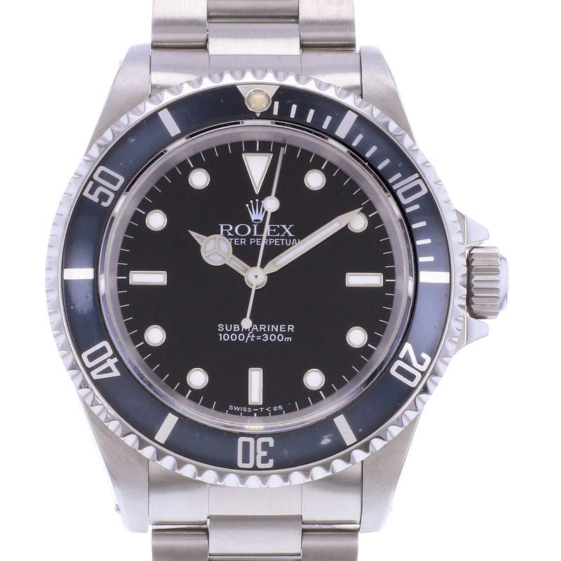 Montre d'occasion ROLEX Submariner homme automatique bracelet acier - vue D1