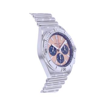 Montre d'occasion BREITLING Chronomat B01-42 homme mouvement automatique certifié (cosc) bracelet acier