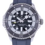 Montre d'occasion BREITLING SuperOcean Super Diver 46 homme mouvement automatique certifié (cosc) bracelet caoutchouc - vue D1