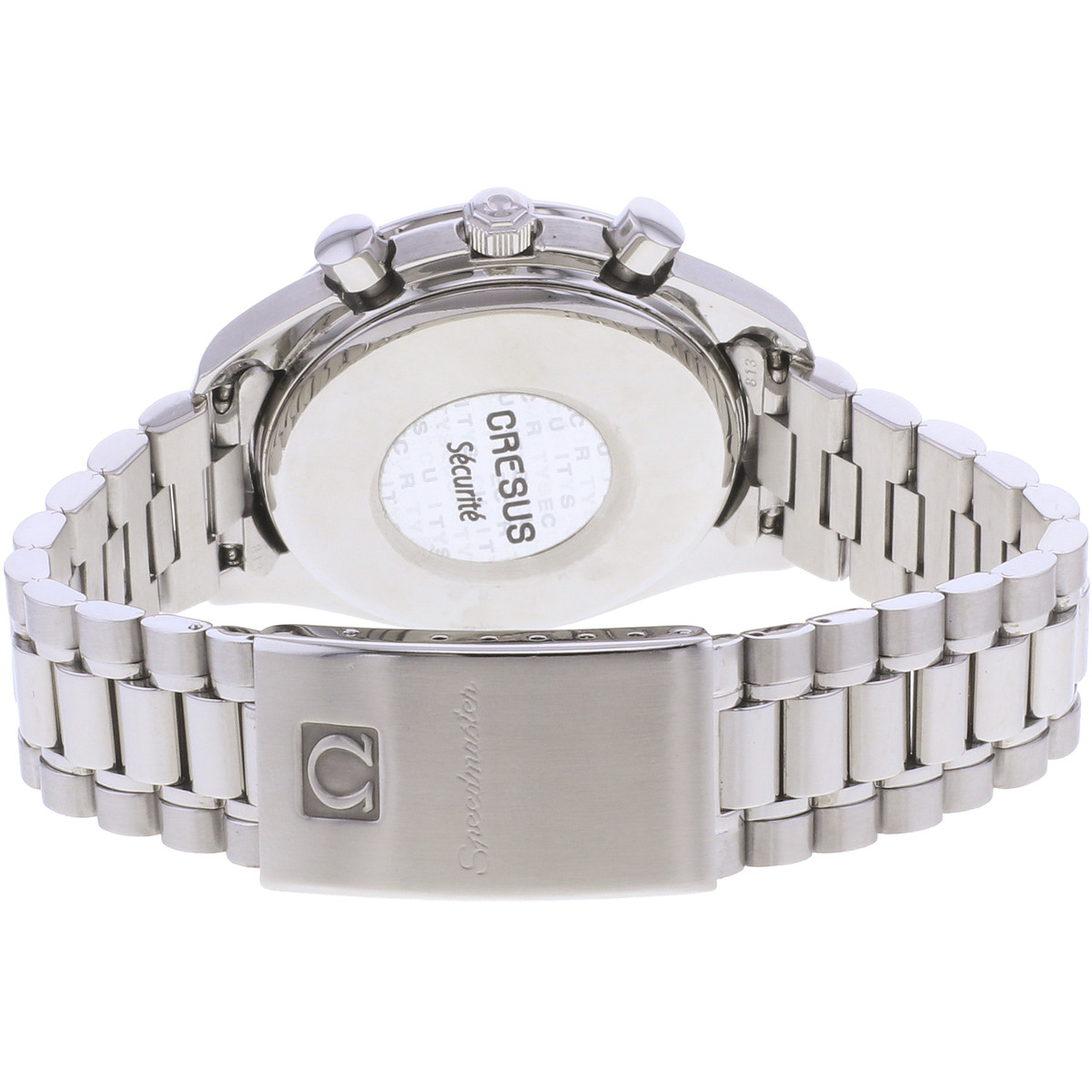 Montre d'occasion OMEGA Speedmaster Date Panda homme automatique bracelet acier - vue 3