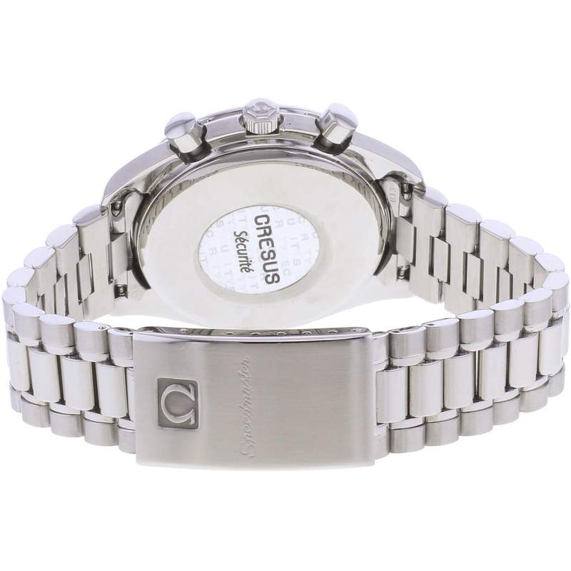 Montre d'occasion OMEGA Speedmaster Date Panda homme automatique bracelet acier - vue 3