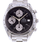 Montre d'occasion OMEGA Speedmaster Date Panda homme automatique bracelet acier - vue D1