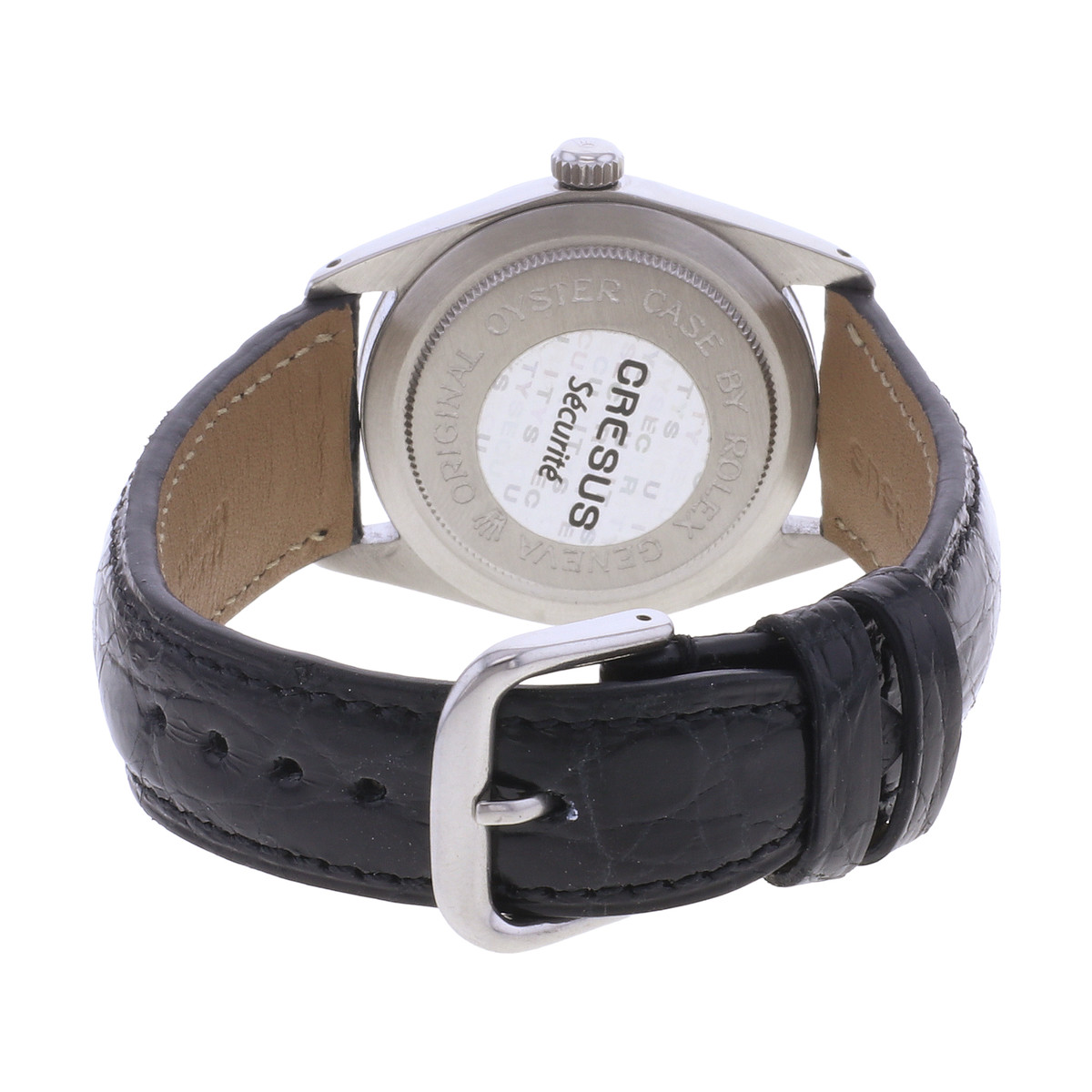 Montre d'occasion TUDOR Prince Date homme automatique bracelet cuir - vue 3