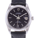 Montre d'occasion TUDOR Prince Date homme automatique bracelet cuir - vue D1