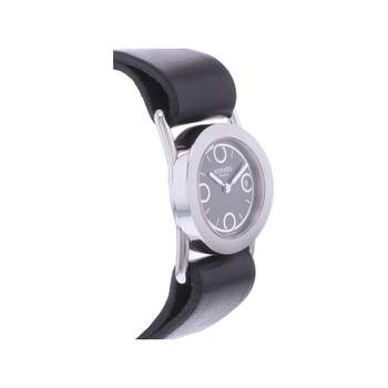 Pre-owned HERMES Barenia Ronde Women's Quartz Watch with Original Leather Strap