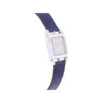 Montre d'occasion HERMES Cape Cod Argent femme quartz bracelet cuir d'origine - vue 2