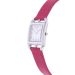 Montre d'occasion HERMES Cape Cod femme quartz bracelet cuir - vue D2