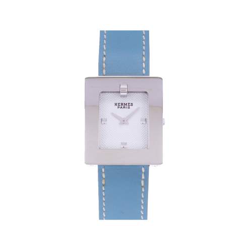 Montre d'occasion HERMES Belt femme quartz bracelet acier
