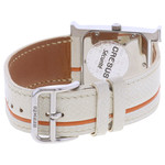 Montre d'occasion HERMES Heure H MM femme quartz bracelet cuir d'origine - vue 3