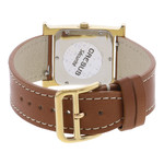 Montre d'occasion HERMES Heure H MM femme quartz bracelet cuir - vue 3