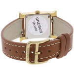 Montre d'occasion HERMES Heure H femme quartz bracelet cuir cresus - vue 3