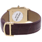 Montre d'occasion CARTIER Santos Dumont Collection Privée mixte mécanique bracelet cuir cresus - vue 3