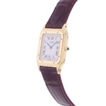 Montre d'occasion CARTIER Santos Dumont Collection Privée mixte mécanique bracelet cuir cresus - vue D2
