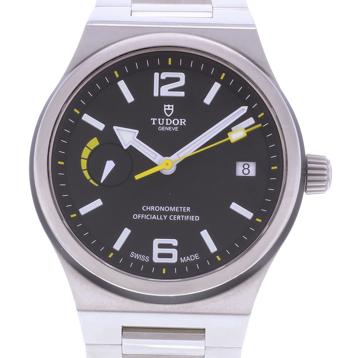 Montre d'occasion TUDOR North Flag homme mouvement automatique certifié (cosc) bracelet acier - vue D1