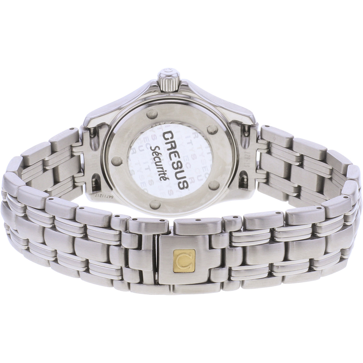 Montre d'occasion OMEGA Seamaster 120 29mm femme quartz bracelet acier - vue 3