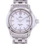 Montre d'occasion OMEGA Seamaster 120 29mm femme quartz bracelet acier - vue D1