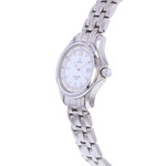 Montre d'occasion OMEGA Seamaster 120 29mm femme quartz bracelet acier - vue D2