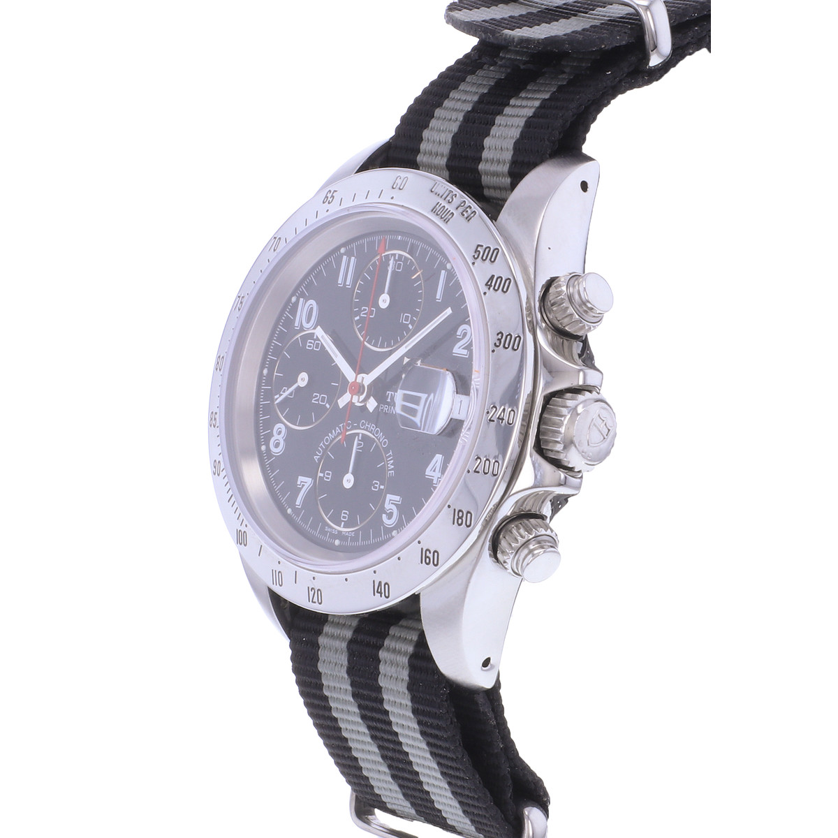Montre d'occasion TUDOR Prince Date homme automatique bracelet nato - vue D2