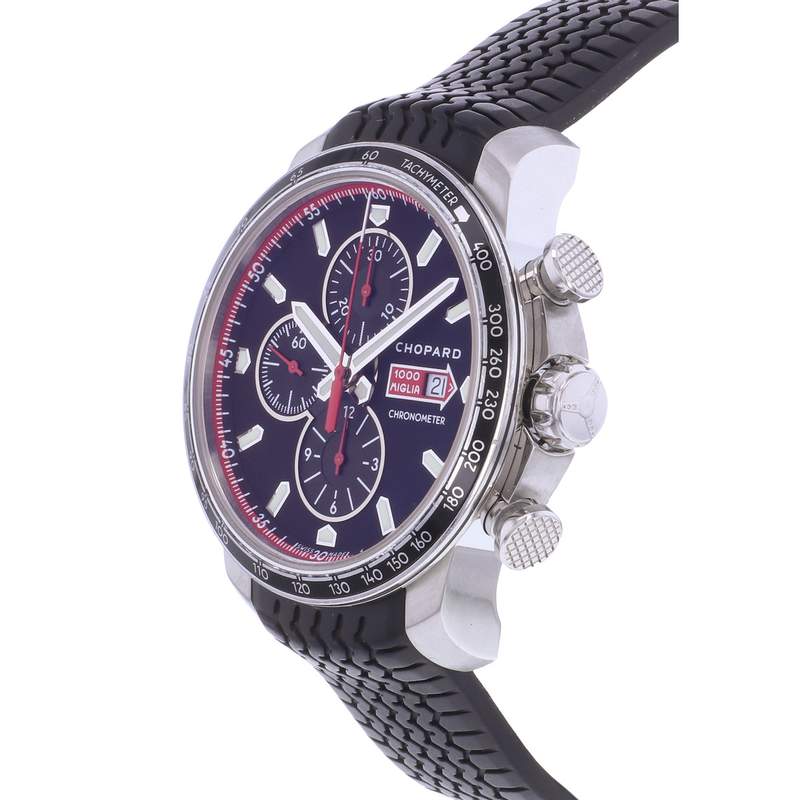 Montre d'occasion CHOPARD Mille Miglia GTS Chrono homme automatique bracelet caoutchouc - vue D2