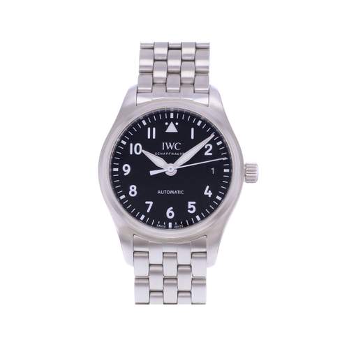 Montre d'occasion IWC Pilot homme automatique bracelet acier