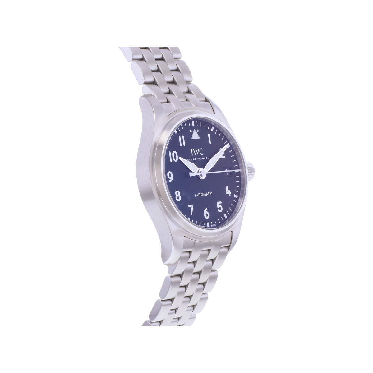 Montre d'occasion IWC Pilot homme automatique bracelet acier - vue 2