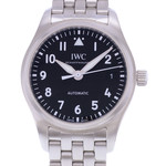 Montre d'occasion IWC Pilot homme automatique bracelet acier - vue D1